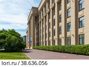 Санкт-Петербургский университет государственной противопожарной службы МЧС России. Санкт-Петербург (2018 год). Редакционное фото, фотограф Александр Щепин / Фотобанк Лори