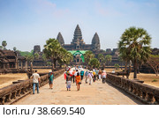 Angkor Wat (2013 год). Редакционное фото, фотограф Юлия Бабкина / Фотобанк Лори
