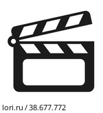 A vector firecracker icon with a white space inside, isolated on a white background. for website design and mobile application developmen. Стоковая иллюстрация, иллюстратор Оксана Курносова / Фотобанк Лори