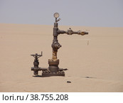Старая нефтяная скважина (2009 год). Стоковое фото, фотограф Vadim Ilin / Фотобанк Лори