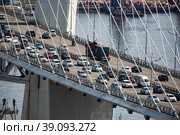 Золотой мост. Владивосток. Стоковое фото, фотограф Глеб Ильинский / Фотобанк Лори