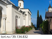 The house Church of the Romanov family in Livadiya (2016 год). Редакционное фото, фотограф Виктория Кольцова / Фотобанк Лори