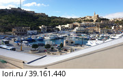 Паромный причал Гозо. (Gozo Ferry Terminal). Айнсилем. Остров Гоцо (Gozo). Республика Мальта (2023 год). Редакционное фото, фотограф lana1501 / Фотобанк Лори