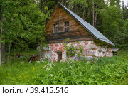 Валунная баня на склоне горы Секирная. Соловецкий монастырь. Соловецкие острова, Архангельская область (2018 год). Стоковое фото, фотограф Pukhov K / Фотобанк Лори