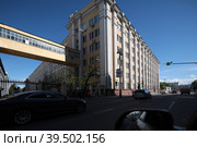 Москва Китайгородский проезд дом 7 (2022 год). Редакционное фото, фотограф Дмитрий Неумоин / Фотобанк Лори