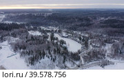beautiful view of the ruskela mountain park. republic of karelia. Стоковое видео, видеограф Николай Титюк / Фотобанк Лори