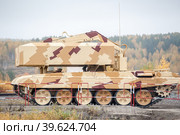 Buratino loading transport. TOS-1A system. Russia (2013 год). Редакционное фото, фотограф Сергей Буторин / Фотобанк Лори