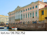 Stroganov Palace on Moika Embankment (2006 год). Редакционное фото, фотограф Сергей Буторин / Фотобанк Лори