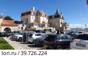 Гостиница Casa Seixas. Дворец Villa Cascais. Бухта Кашкайша. Лиссабон, Португалия (2023 год). Редакционное фото, фотограф lana1501 / Фотобанк Лори