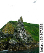 Landscape to Starichkov island at Avachinskaya bay, Kamchatka, Russia. Стоковое фото, фотограф Сергей Майоров / Фотобанк Лори
