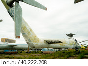 Old MI-10K helicopter (2019 год). Редакционное фото, фотограф Сергей Буторин / Фотобанк Лори