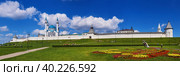 Казанский кремль, Татарстан, панорама. Редакционное фото, фотограф Анастасия Рутковская / Фотобанк Лори