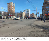 Первомайская улица. Район Измайлово. Город Москва (2023 год). Редакционное фото, фотограф lana1501 / Фотобанк Лори