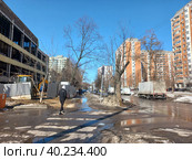 13-ая Парковая улица. Район Северное Измайлово. Город Москва (2023 год). Редакционное фото, фотограф lana1501 / Фотобанк Лори
