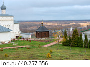 Часовня Никольского Гороховецкого монастыря. Гороховец. Россия (2022 год). Стоковое фото, фотограф Pukhov K / Фотобанк Лори
