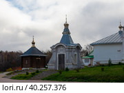 Часовня-усыпальница в Никольском Гороховецком монастыре. Гороховец. Россия (2022 год). Стоковое фото, фотограф Pukhov K / Фотобанк Лори