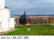 Часовня Никольского Гороховецкого монастыря. Гороховец. Россия (2022 год). Стоковое фото, фотограф Pukhov K / Фотобанк Лори