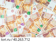 Russian money banknotes. Стоковое фото, фотограф Корнеев Вячеслав / Фотобанк Лори