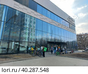 Районный центр "Янтарь". Открытое шоссе, 4, строение 1. Район Богородское. Город Москва (2023 год). Редакционное фото, фотограф lana1501 / Фотобанк Лори