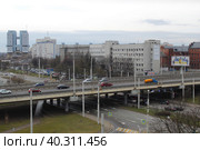 Второй Эстакадный мост в Калининграде (2023 год). Редакционное фото, фотограф Иван Дуплик / Фотобанк Лори