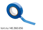 Insulating Tape isolated on white. Стоковое фото, фотограф Roman B. / Фотобанк Лори