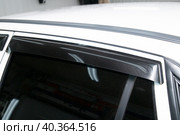 Deflector on the car. Additional equipment for the car. Стоковое фото, фотограф Александр Поташев / Фотобанк Лори