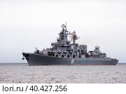 Крейсер "Варяг" (2013 год). Редакционное фото, фотограф Глеб Ильинский / Фотобанк Лори