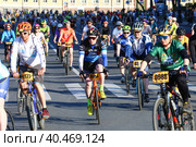 Велогонка La Strada Race. Участники во время заезда. (2023 год). Редакционное фото, фотограф Евгений Кашпирев / Фотобанк Лори