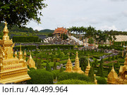 Beautiful view of the Nong Nooch Tropical Botanical Garden (2018 год). Стоковое фото, фотограф Виктория Тельминова / Фотобанк Лори