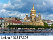 Saint Petersburg, Church of the assumption Metochion in the Kozelsk Optina (2019 год). Стоковое фото, фотограф Ольга Остроухова / Фотобанк Лори