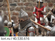 Russia, Vyborg, 30,07,2011 Festival of the historical reconstruction of the Middle Ages "Vyborg Castle" Редакционное фото, фотограф Анна Кривицкая / Фотобанк Лори