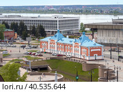 Томск, вид на центральную часть города (2021 год). Редакционное фото, фотограф NataMint / Фотобанк Лори