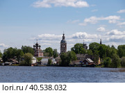 Осташков, Тверская область. Вид на озеро Селигер (2023 год). Редакционное фото, фотограф Литвяк Игорь / Фотобанк Лори