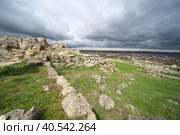 Руины Пантикапея. Керчь. Крым (2023 год). Стоковое фото, фотограф Анна Зеленская / Фотобанк Лори