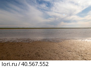 Калмыкия. Озеро Маныч-Гудило во время весеннего разлива. Стоковое фото, фотограф Ольга Шуклина / Фотобанк Лори