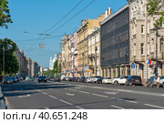 Суворовский проспект. Дом быта. Санкт-Петербург (2023 год). Редакционное фото, фотограф Александр Щепин / Фотобанк Лори