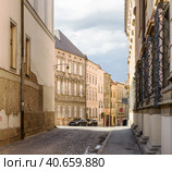 Architecture of old town Olomouc, Czech Republic. Стоковое фото, фотограф Галина  Василенко / Фотобанк Лори