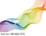 Разноцветый фон сетка. Стоковая иллюстрация, иллюстратор Ирина Черемшанова / Фотобанк Лори
