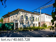 Дом купца Каменева в Павлово (2023 год). Стоковое фото, фотограф Илья Старков / Фотобанк Лори