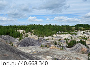 Уральский Марс или Богдановичские глиняные карьеры. Стоковое фото, фотограф Александр Тараканов / Фотобанк Лори