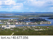 Мончегорск Мурманская область (2023 год). Редакционное фото, фотограф Иван Дуплик / Фотобанк Лори