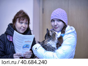 St. Petersburg, Russia 26.10.2013    The Way Home - show the distribution of animal shelter Rzhevka, Редакционное фото, фотограф Анна Кривицкая / Фотобанк Лори