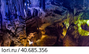 Dream Lake in Luray Caverns, Virginia, USA (2016 год). Стоковое фото, фотограф Анна Кривицкая / Фотобанк Лори
