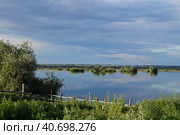 Половодье. Стоковое фото, фотограф Людмила Булыгина / Фотобанк Лори