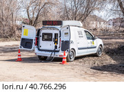 Мобильная заправочная станция на базе автомобиля (2023 год). Редакционное фото, фотограф FotograFF / Фотобанк Лори