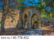 Armenian Church of St. Sergius (Surb-Sarkis), Feodosia (2022 год). Редакционное фото, фотограф Анна Кривицкая / Фотобанк Лори