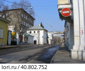 Чертольский переулок. Район Хамовники. Город Москва (2011 год). Редакционное фото, фотограф lana1501 / Фотобанк Лори
