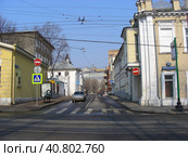 Чертольский переулок. Район Хамовники. Город Москва (2011 год). Редакционное фото, фотограф lana1501 / Фотобанк Лори