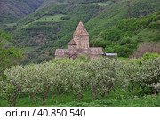 Tatev monastery in mountains of Caucasus, Armenia (2013 год). Стоковое фото, фотограф Сергей Стрелков / Фотобанк Лори