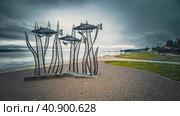Набережная Петрозаводска (2023 год). Редакционное фото, фотограф Алексей Смирнов / Фотобанк Лори